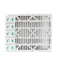 24x24x4 x MERV Actual x 4" 23-3/8 6 10 3-3/4 of by Glasfloss. Inch Pleated atmospheric Pack 23-3/8 Filters Size: