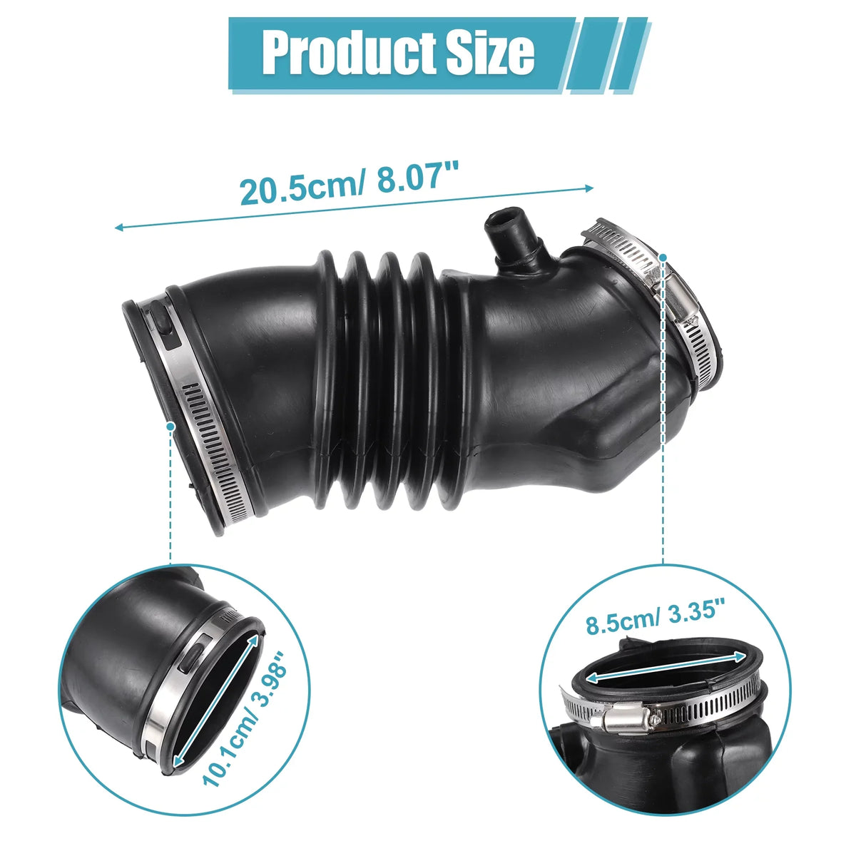 '- Intake Unique Pilot with for Hose 2009 Honda Clamps Stainless oxygen Cleaner 2015 Hose Bargains Steel