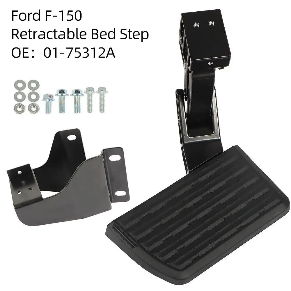 For Side Paddsun Side Ford Bed Rear 2015-2019 F-150 Steps Aluminium Left Truck 75312-01A
