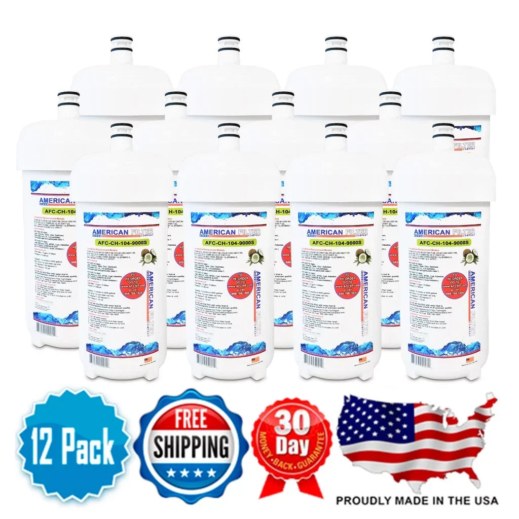 with , , Model AFC - in Brand Cuno® Filters - 12 Made Compatible # Water , AP500 Filters U.S.A. AFC-CH-104-9000S