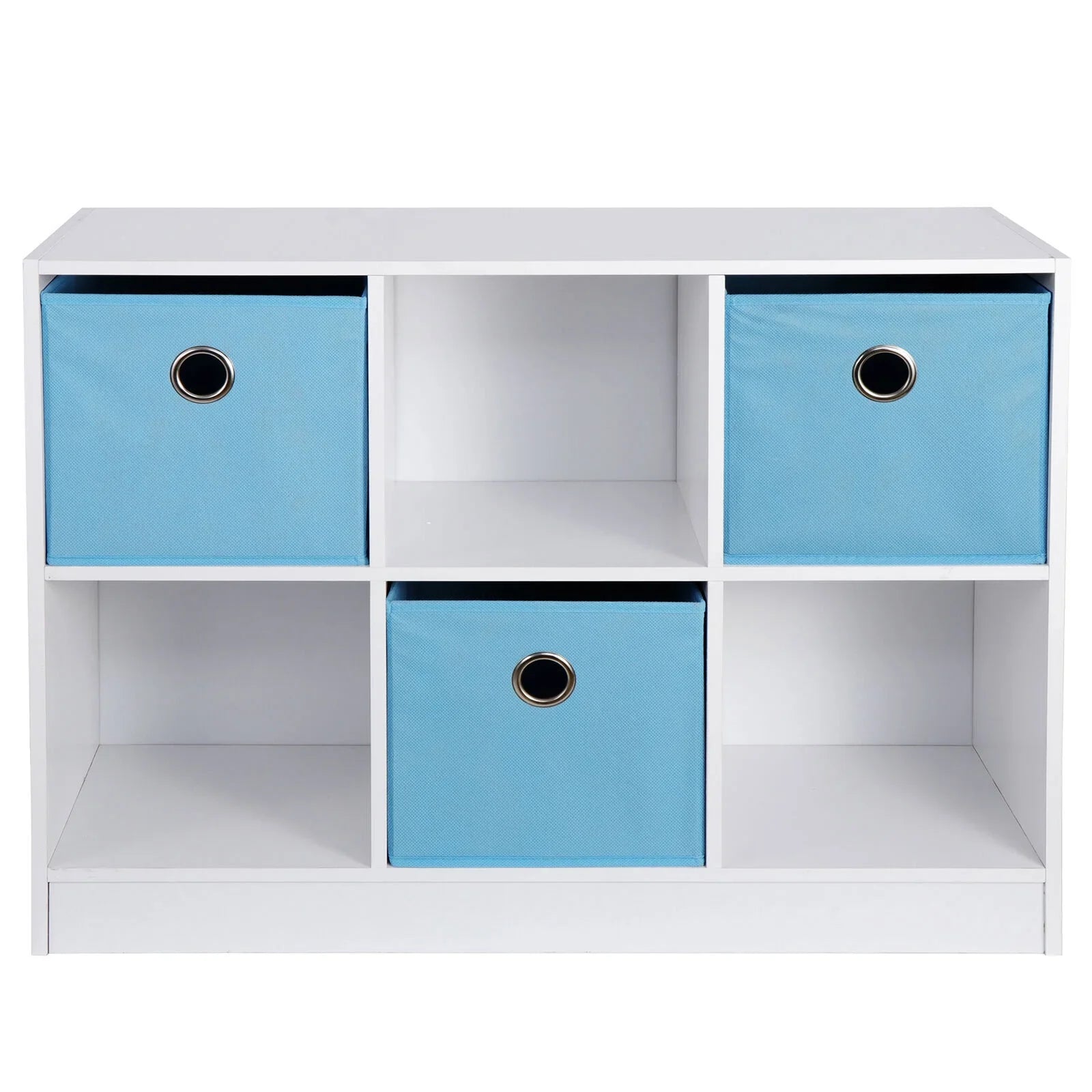 Top Stackable Cubby 6 Counter Organizer Storage Bookcase Cabinet Shelf Cube
