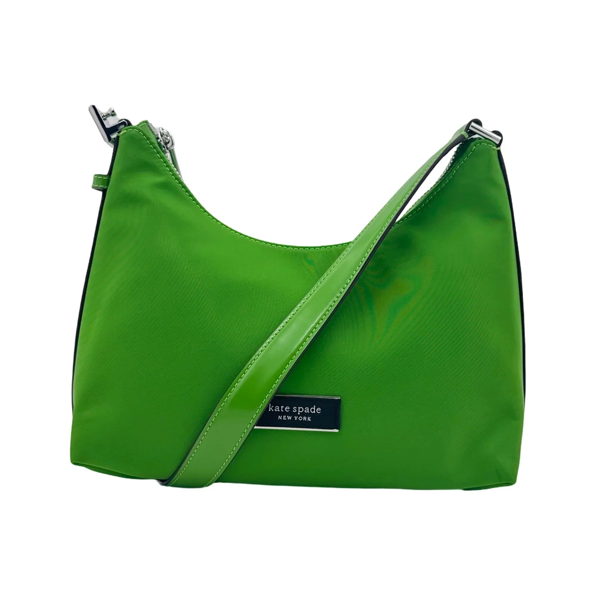 '- Bag Small Spade Shoulder Kate Sam Green KSNYL Nylon Icon