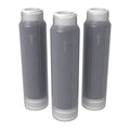 Life 10" Deionization Reverse Indicating Osmosis Aquatic Cartridge DI Bed Resin 3-Pack Mixed Color (RODI)