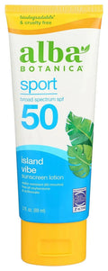 3 oz Alba 4 SPF 50 of Sunscreen Pack Botanica Sport