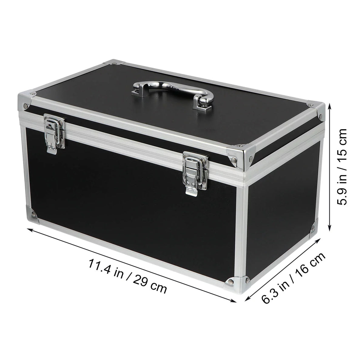 Aluminum Audio Homemaxs Shell transportable Household Box Safety Tool Shockproof Case Hard Carrying Briefcase Camera Equipment