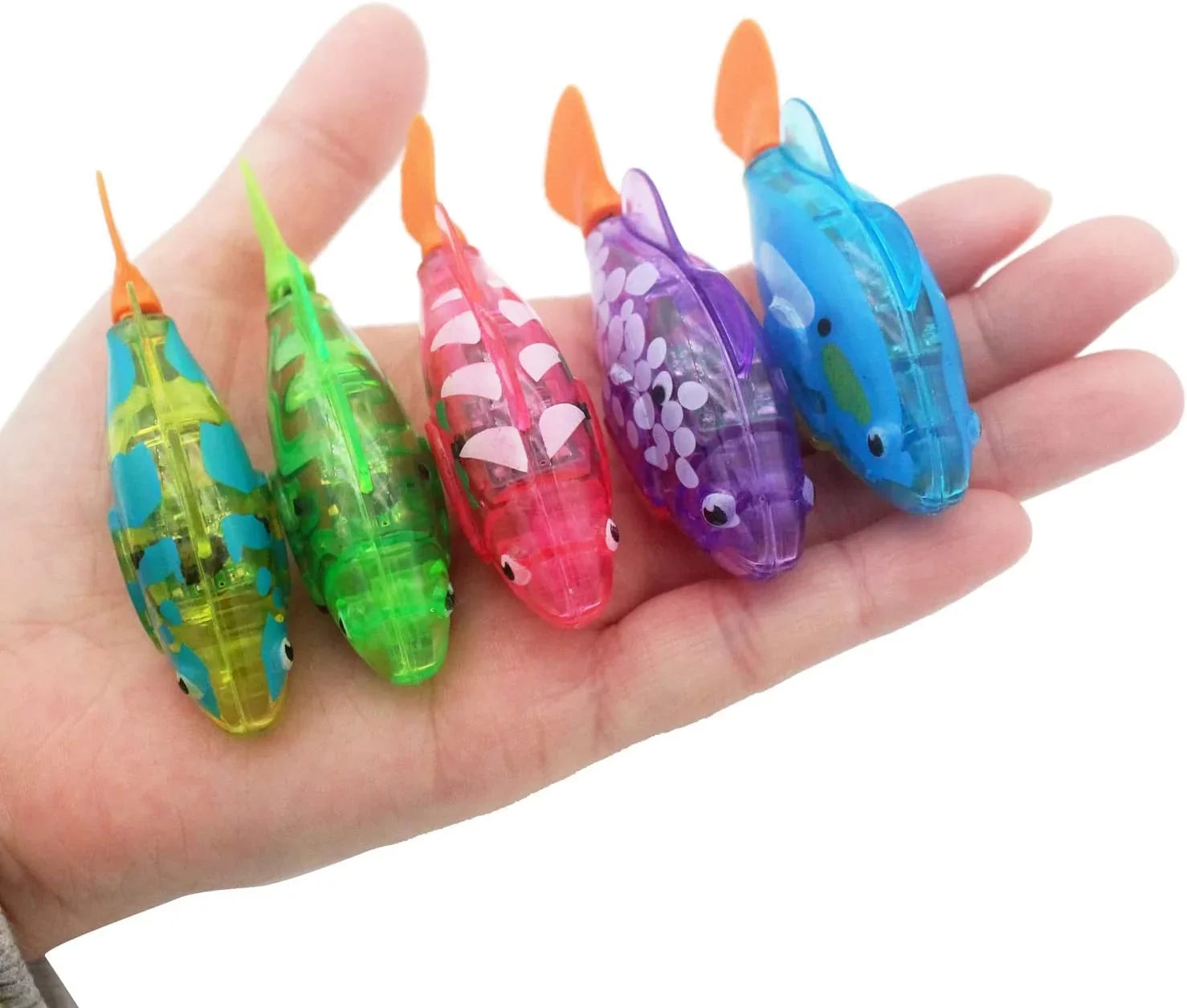 Bath Toys (5 Pets & Fish Gift Electric Toy Electronic WOVTE Toddler Tank Animal Pack) Kids Fish Bathtub, Baby