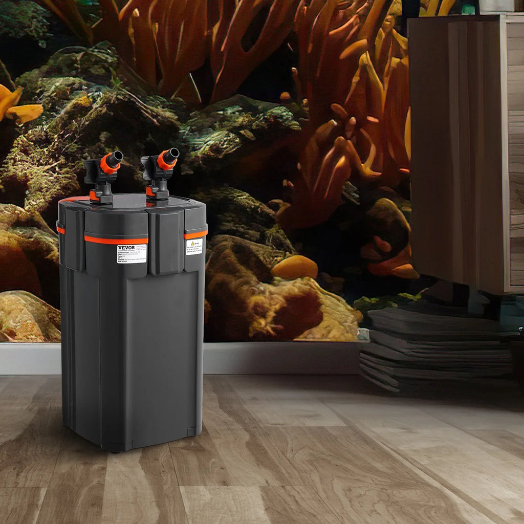 Filter Canister Gallon Lamp SKYSHALO UV Aquarium Tank Quiet 20w Fish 200