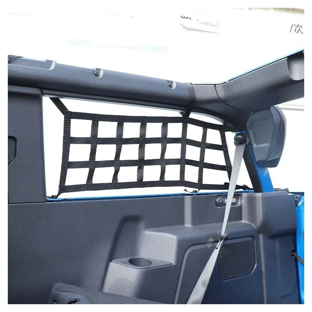Teledu 21+2 Net 2x Trunk Mesh Door Side Restraint Protective Rear Cargo