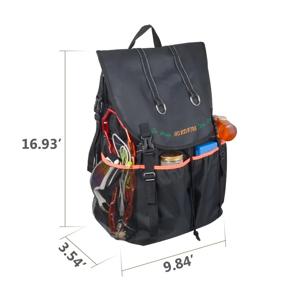 Large Organizer Wrangle Tire Trunk JK Tool SUV Spare Off-Road Backpack Recovery Bag Capacity For Trash Outdoors JL Tire Storage