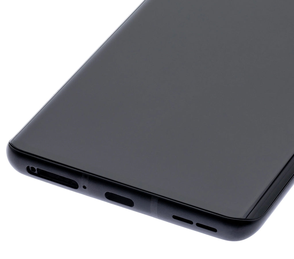 (Onyx OnePlus UW Black) OLED For With Replacement (Non-Verizon (Refurbished) Assembly 5G 8 Frame) Compatible 5G / Frame