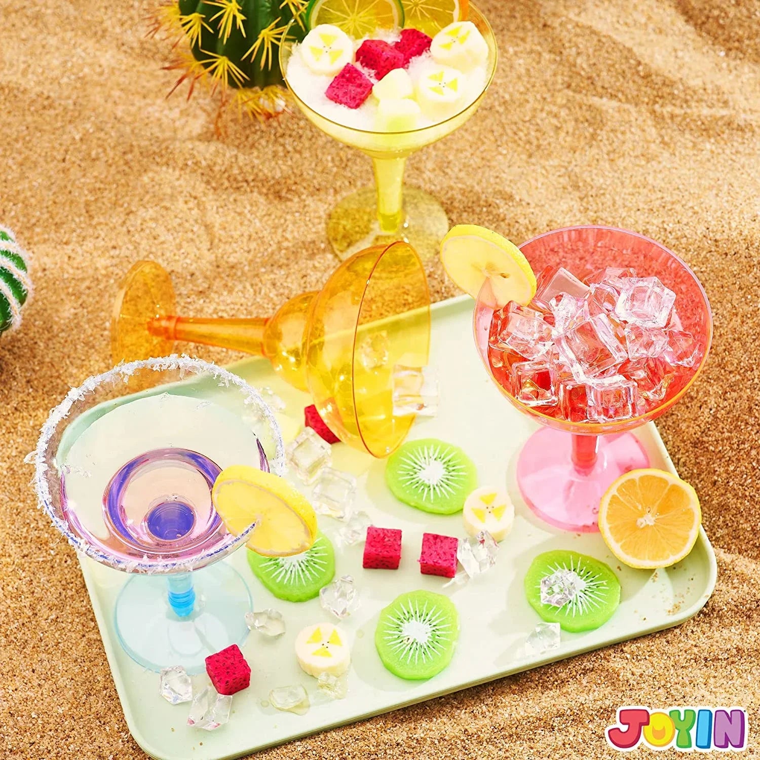 De Glasses Glasses JOYIN Mayo Pcs 48 Cinco De Theme Taco Fiesta Decorations,12 Cinco Party Party Cups Margarita Decoration Plastic Party Mayo for oz Fun,Plastic Supplies Margarita Mexican
