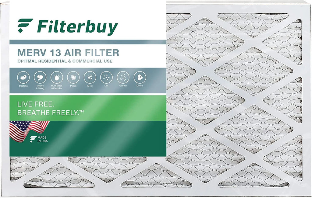oxygen AC Filterbuy Furnace 13 HVAC Filters (1-Pack) Pleated MERV 18x30x1