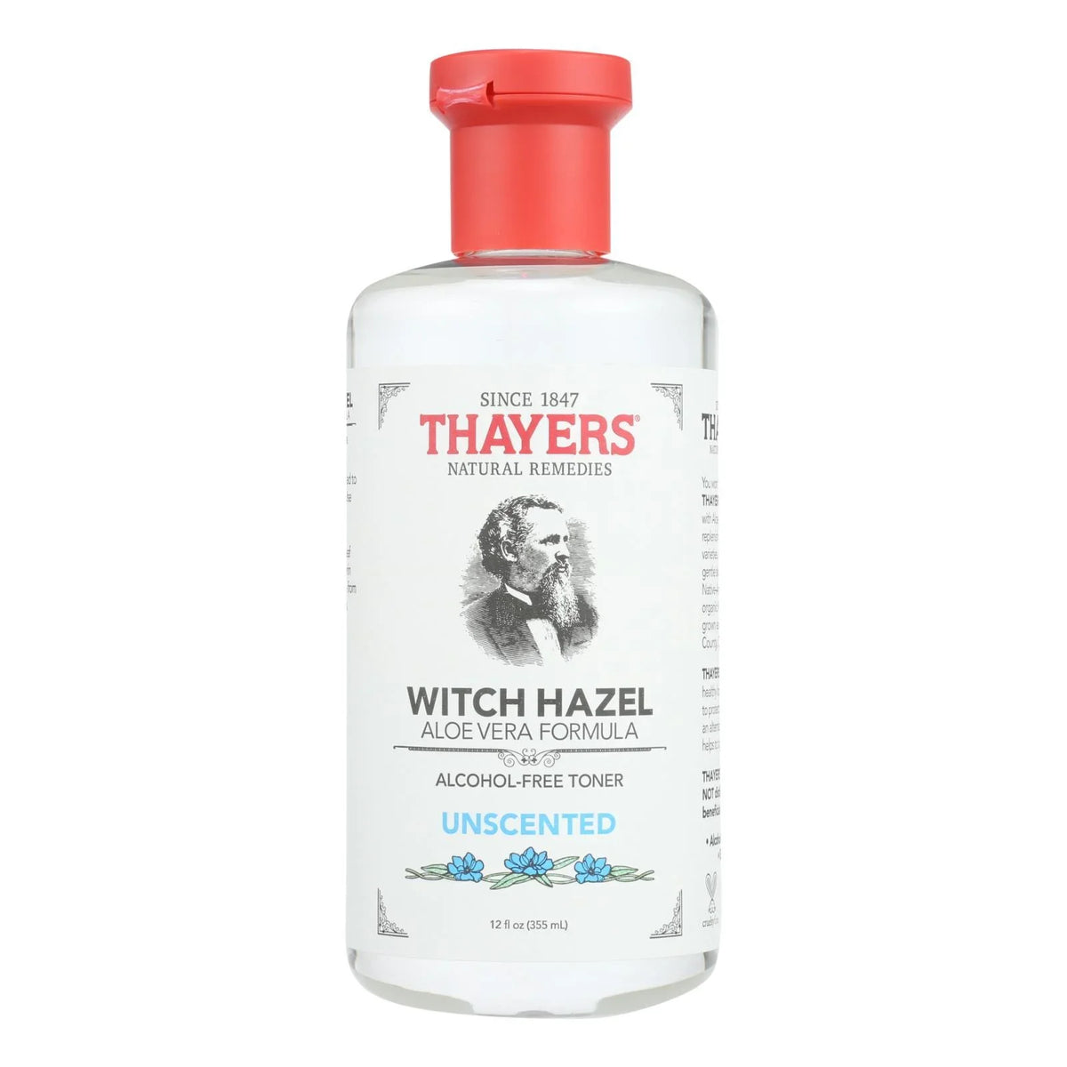 '- Witch Hazel Thayers with 12 fl Aloe oz Vera Unscented
