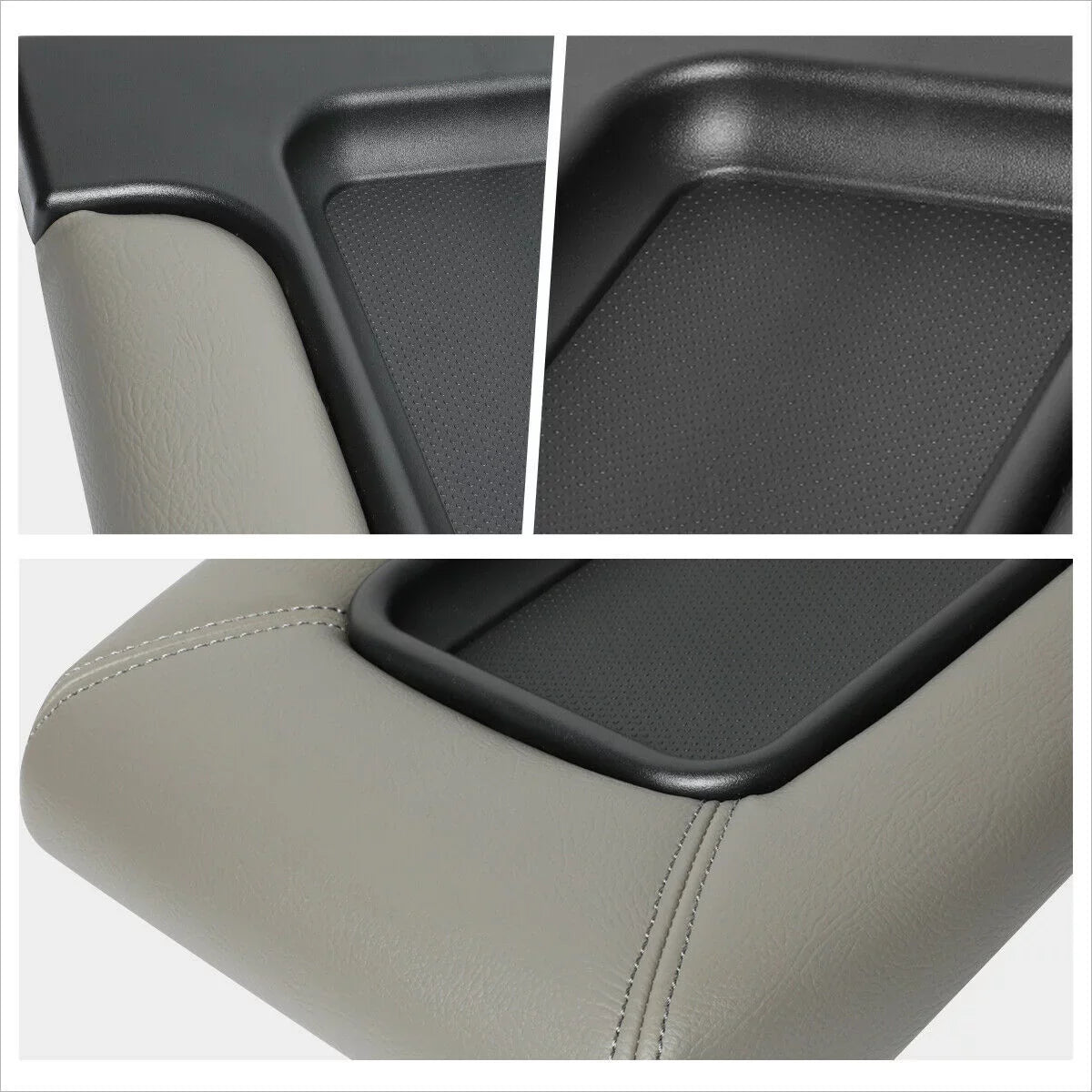 OE Gray Center Arm Cadillac Chevrolet Kit Cover Rest For Lid Repair GMC Console