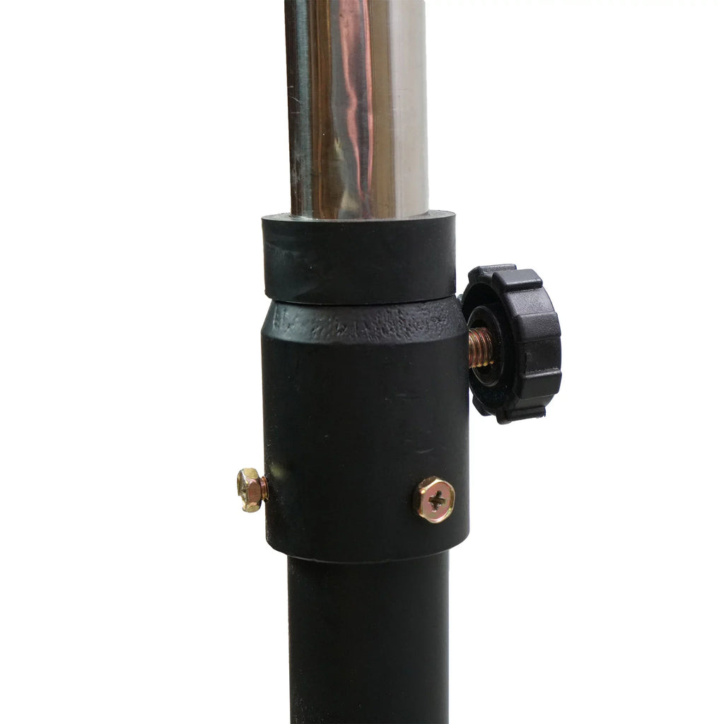 '- Oscillating Northlight Industrial Adjustable 3-Speed Black Fan 30" Pedestal