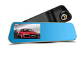 4.3 Front 1080P Car Cam System with Car Rearview Full Dash Camera Car Mirror Parking Car Dual LCD DVR HD Lens with Vehicles X10 DVR, Inch for Recorder Camera Reverse Video Video