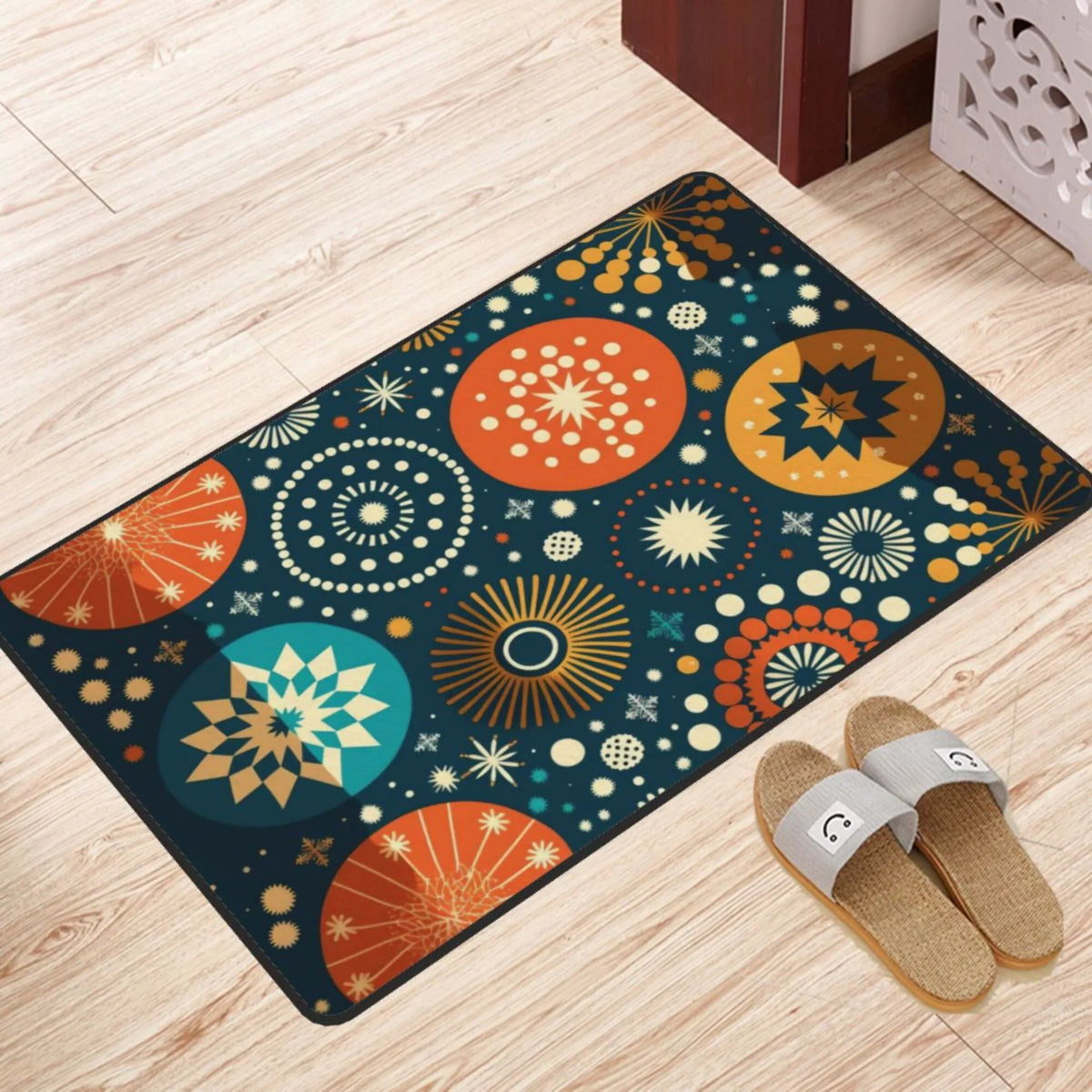 Outdoor for Room Area Rug Entrance, Non-slip Rugs Squares Sink Doormat Floor Kitchen Area XMXY Facecloth Abstract Living Background Indoor,36"x24" Mat