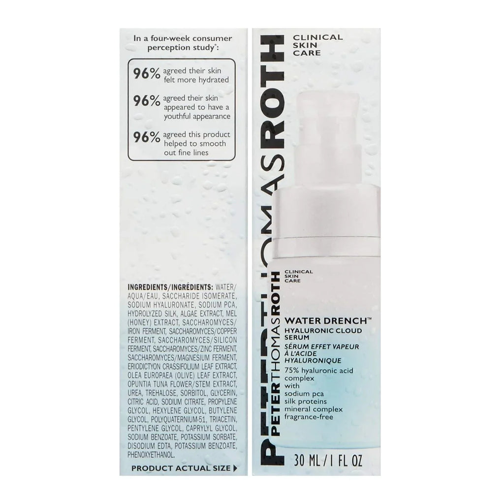 Serum Cloud Roth and Water for Peter 1 Aging oz Skin Oily Drench Dry Anti Thomas Hyaluronic