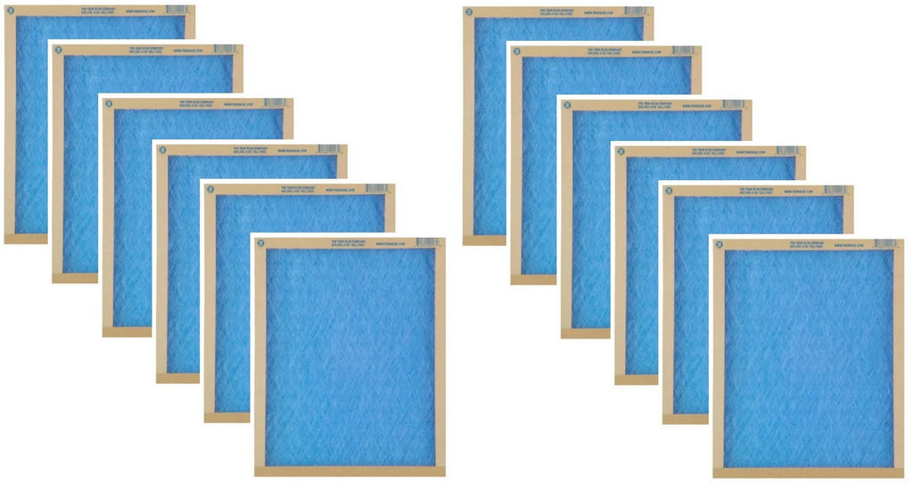 2 12 x MERV Panel of Spun Furnace oxygen Flat 12" 12" Filter True 1" Disposable x - Fiberglass 112121 Quantity