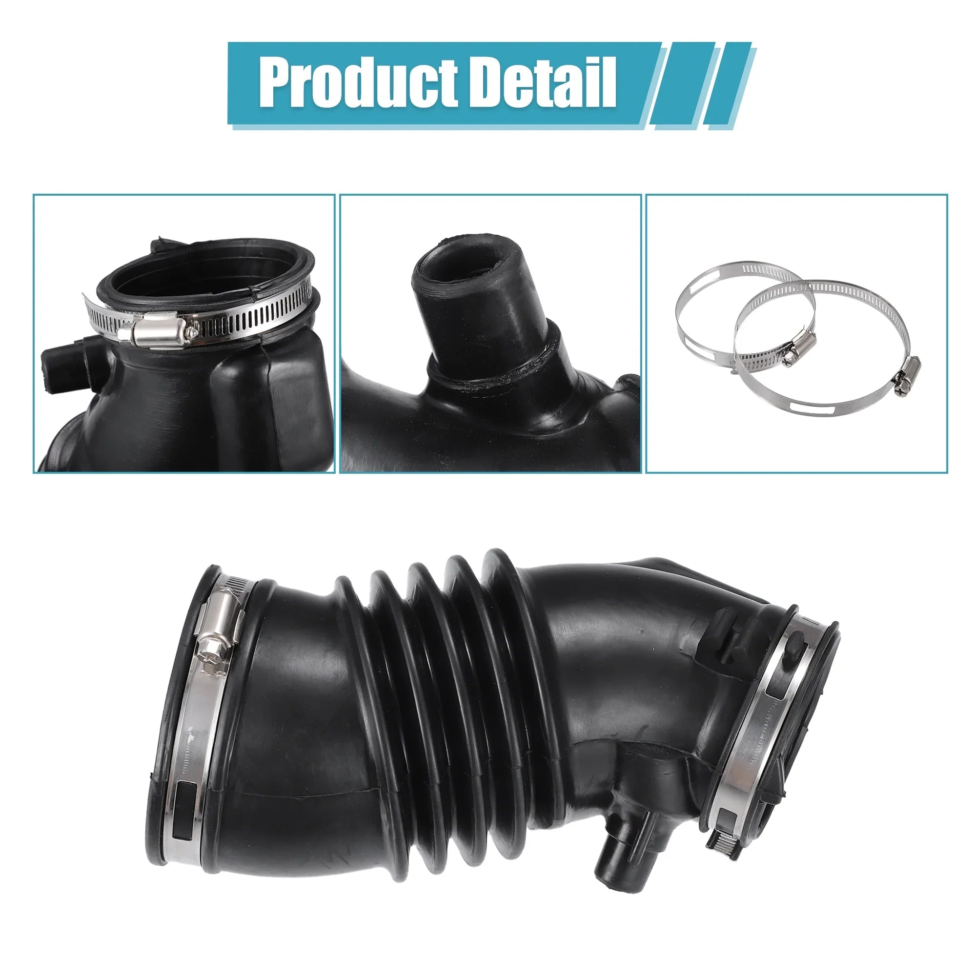 '- Intake Unique Pilot with for Hose 2009 Honda Clamps Stainless oxygen Cleaner 2015 Hose Bargains Steel