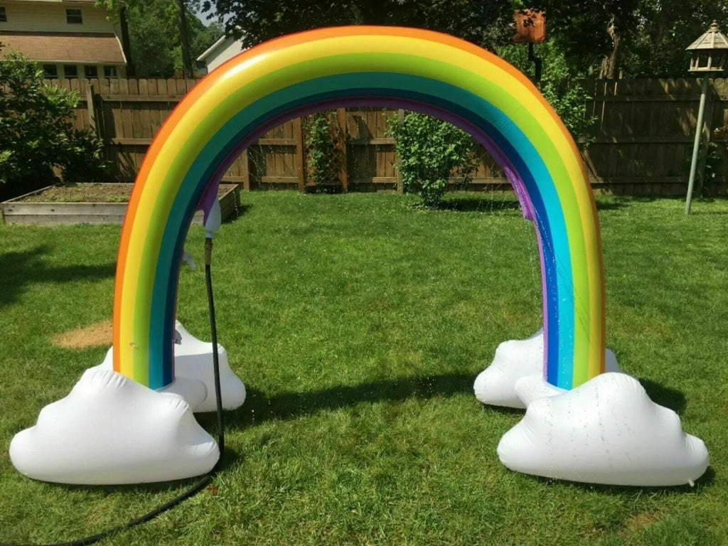 Fun Water 5 Toy, Girls 6 Sprinkler blow-up Pool Old Toy 3 8 Spray Kids, 7 Outdoor Children Year Rainbow Backyard Boys, 4 Infants Summer for for Toddlers,