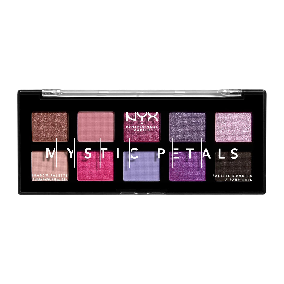 Eyeshadow Orchid Palette, NYX Petals Midnight Professional Mystic Makeup