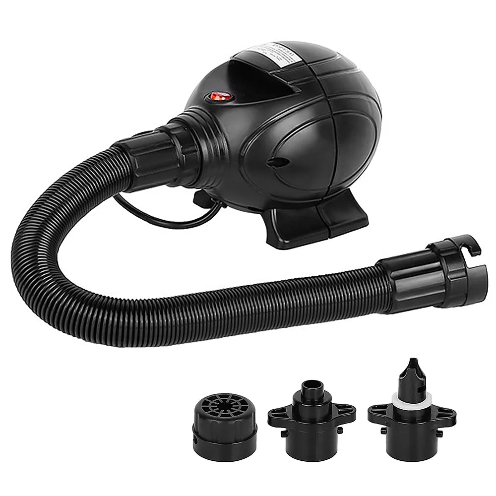 Anself Nozzles Pool Electric 3 Bed Pump Inflator Float oxygen for oxygen 800W Inflatables movable with Deflator
