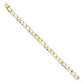 Jewelry Link 14KY 15.5 | Yellow for | Cuban Elegant Men’s | Gold 8" Bracelets Women Chain - for Weight Bracelet 14k Men and Gold Gift