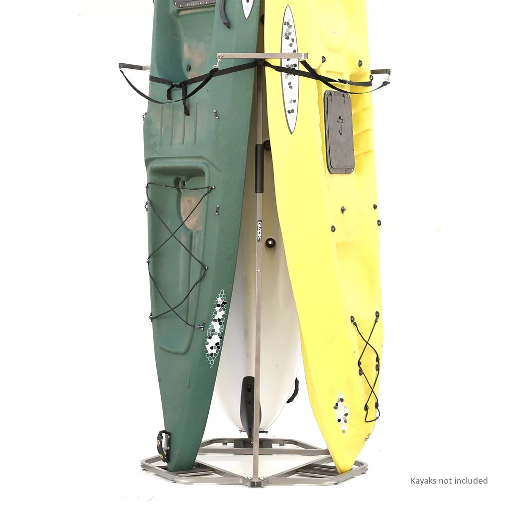 Boards, 27.5 3 Vertical Kayak Grey in. Storage Glacik Paddle for SUP Rack &