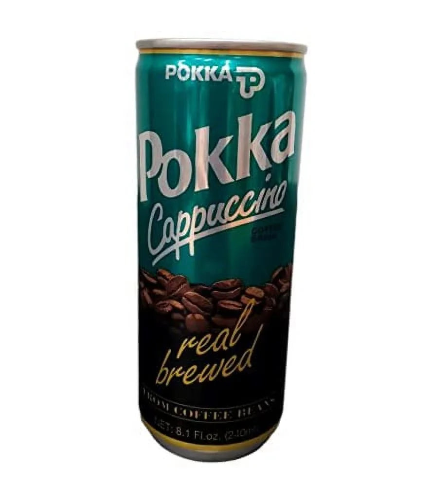 Fl (Cappuccino Pack Vanilla Oz (240Ml) Set - Case)) 9-Pack (1 Each 8.1 30 Coffee Coffee, - Cappuccino, POKKA Of Milk Coffee,