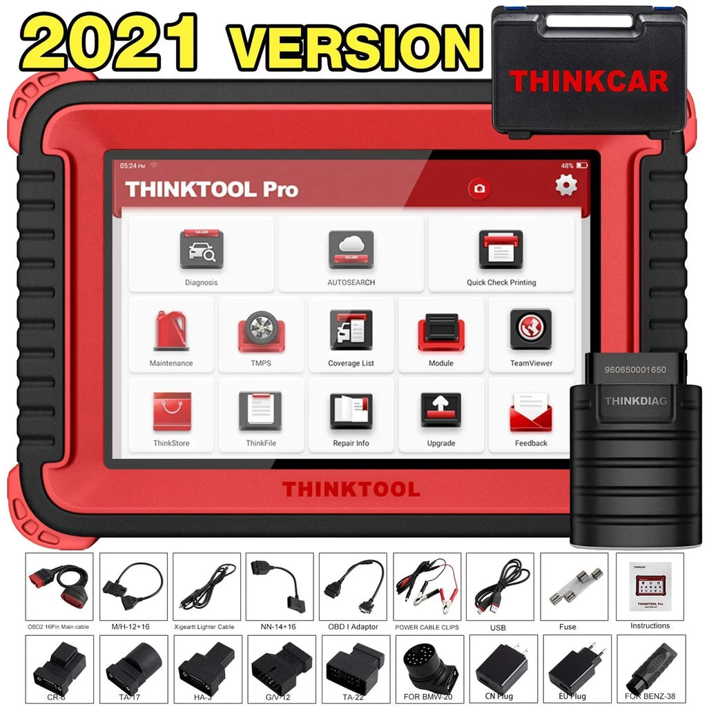 Tool Diagnostic Full Thinktool Systems OBD2 Pro Scan Bidirectional thinkcar