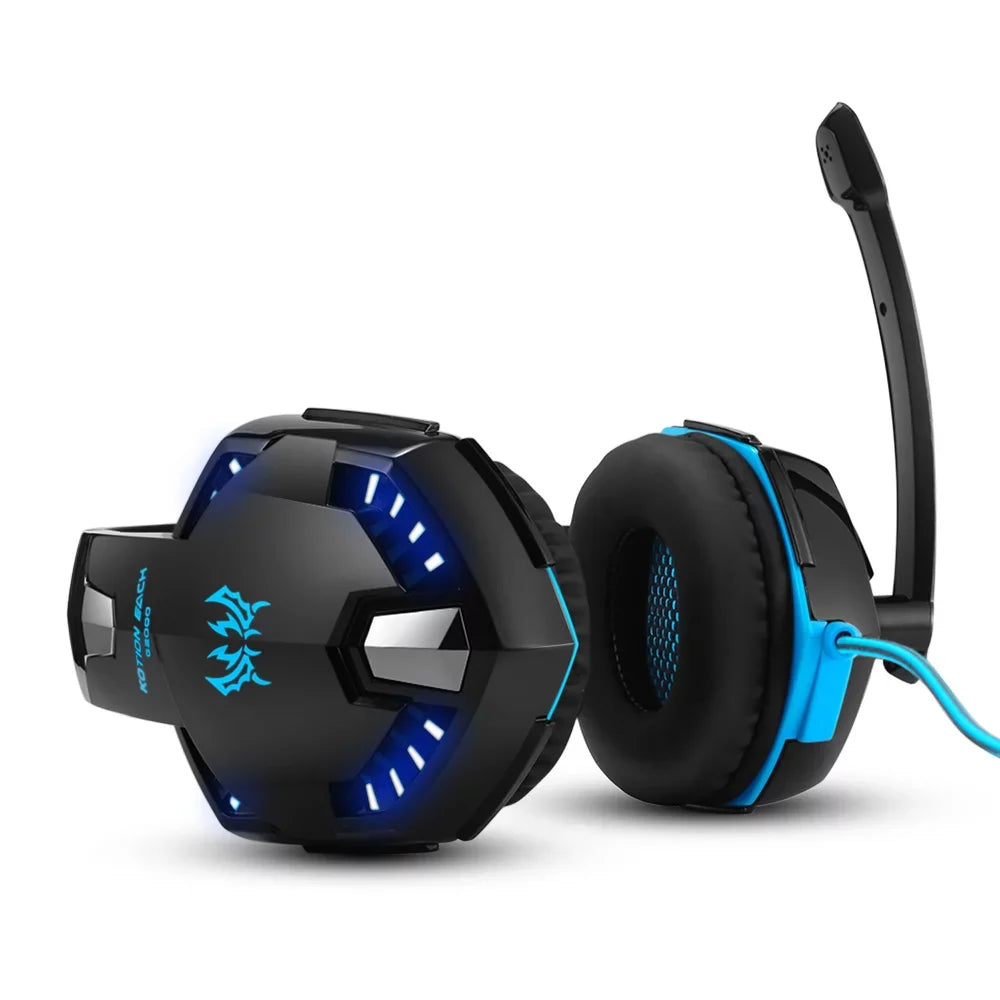 with Reduction Headset EACH for Adapter Smartphone KOTION G2000 Audio EACH Gaming PC 3.5mm Cable Laptop KOTION Noise