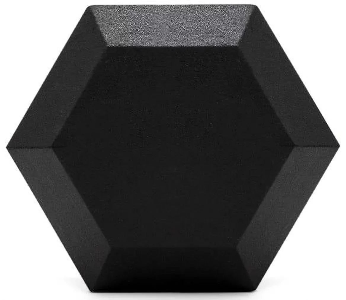 Fitness lbs (New) Dumbbell Rubber 110 Hex Coated French