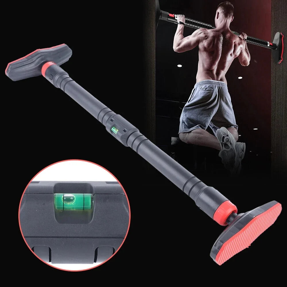 Home Up ZhdnBhnos Adjustable Pull Duty Heavy Gym Bar Doorway Bar Fitness Horizontal 28.74-41.34inch Up Chin Bar
