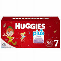 (96 Count) Sizes Plus 7, Diapers Huggies