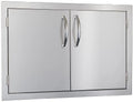 Door Ssdd30 Stainless 30" Double Grills Steel Summerset