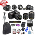 ||Bundle VR MP Kit||55-200mm D5300 Camera Nikon Zoom ||18-55mm Lens 24.2 DSLR VR Lens