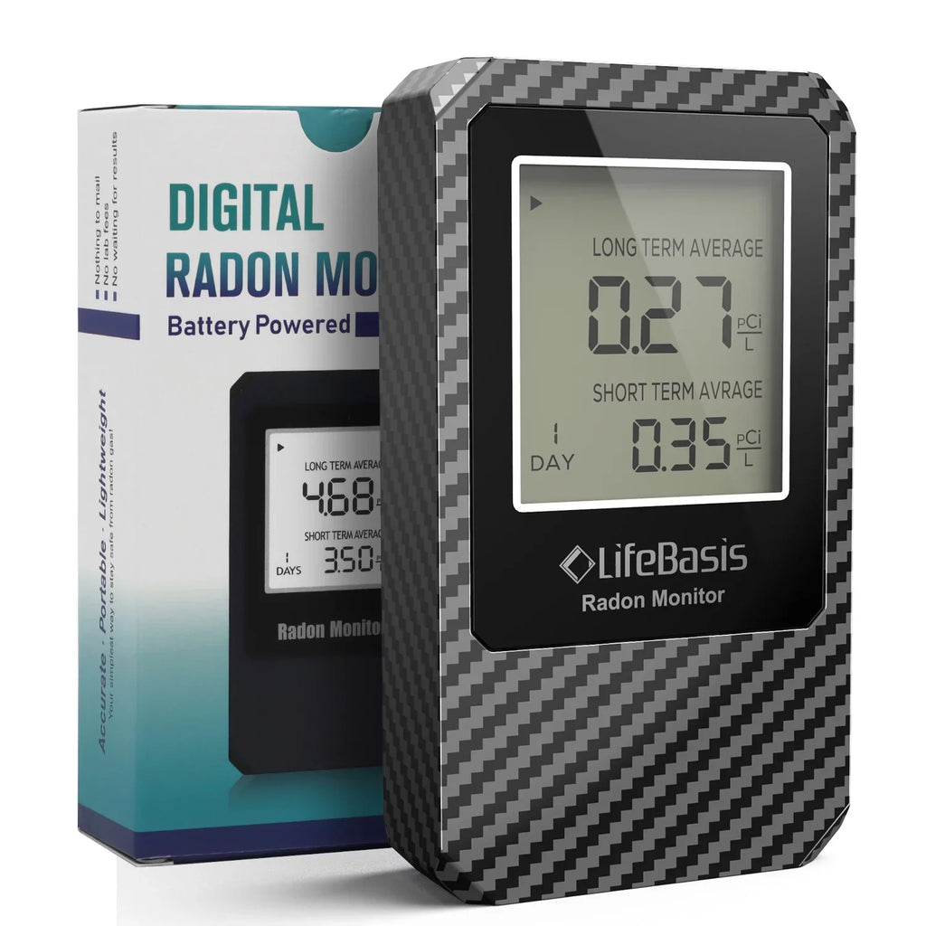 Digital Radon Battery Operated Detector Detector Home Radon Basis movable Life