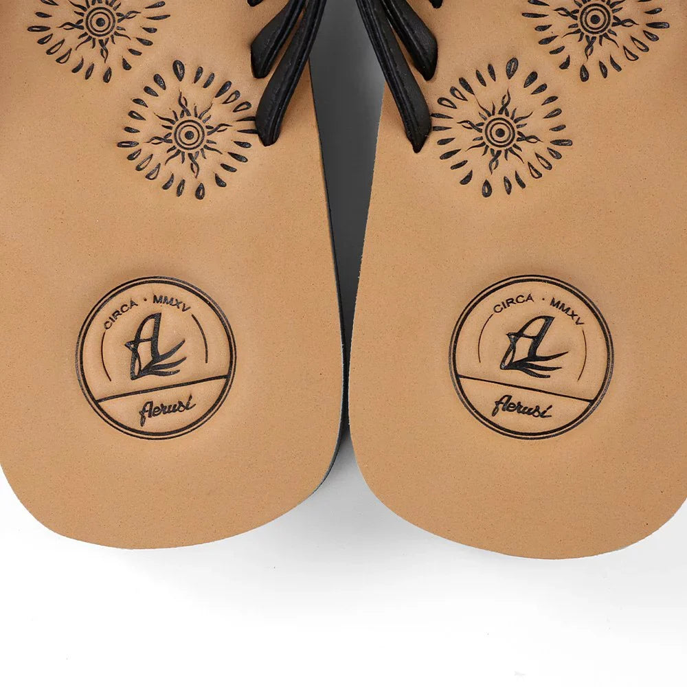Outdoor Indoor Casual Walking or Life Sandals (Black) Livi Flop AERUSI Women's Flip