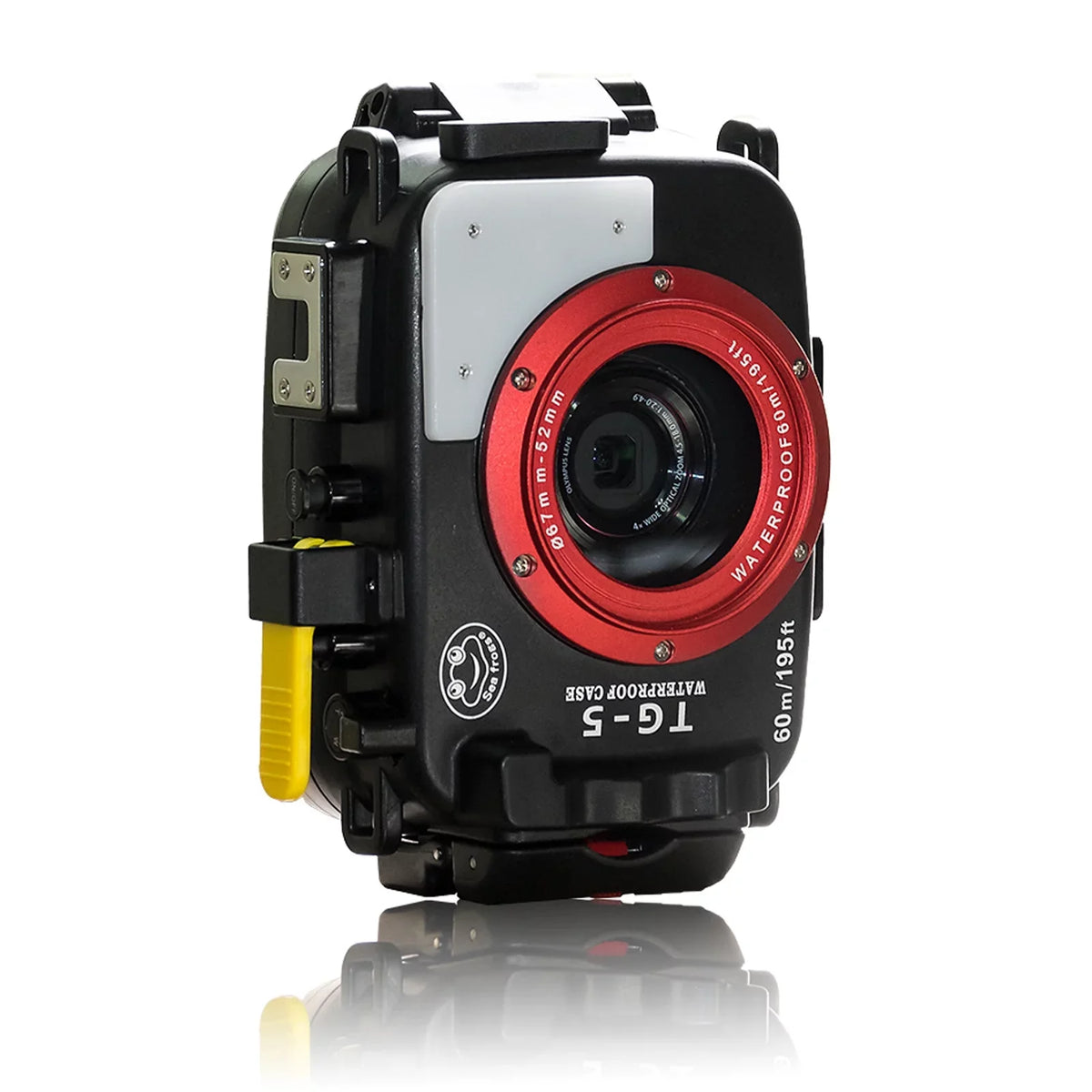Waterproof for Olympus Diving Camera Replacement frogs Camera Sea 60m/195ft Shell Case TG-5 Housing Protective Underwater
