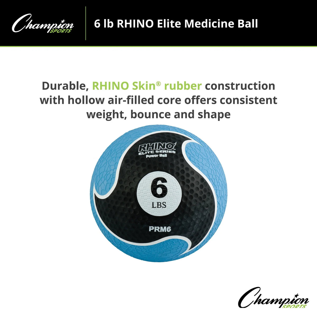 Champion Elite Rhino® 6lb Ball Sports Medicine