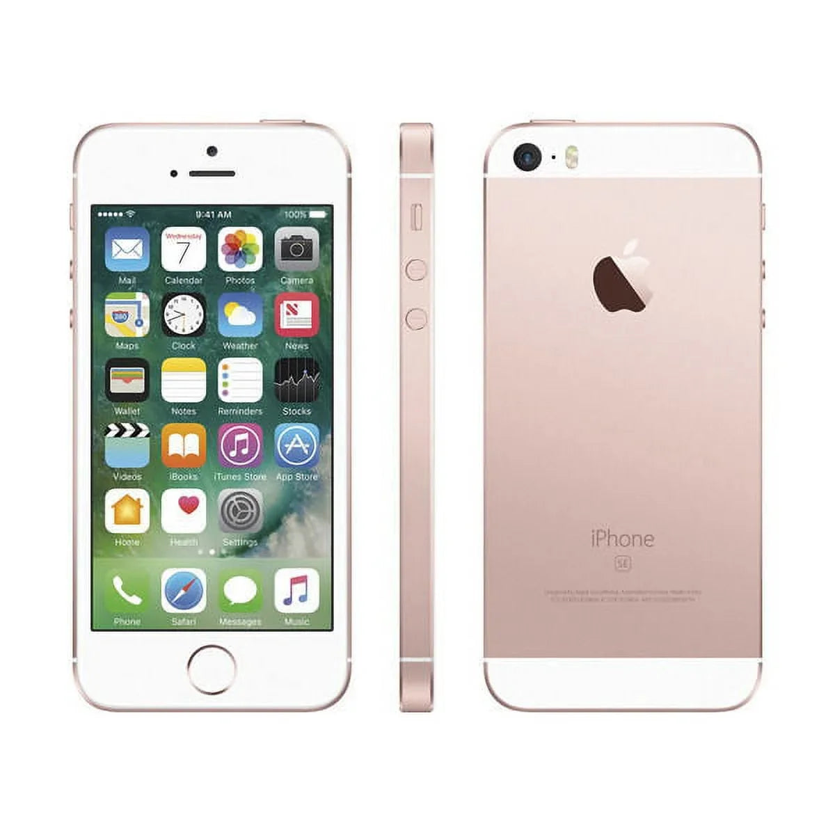 Restored (Refurbished) SE Gold 16GB Apple Smartphone Black iOS iPhone Gold Unlocked (Rose Gold/White) Rose GSM Silver