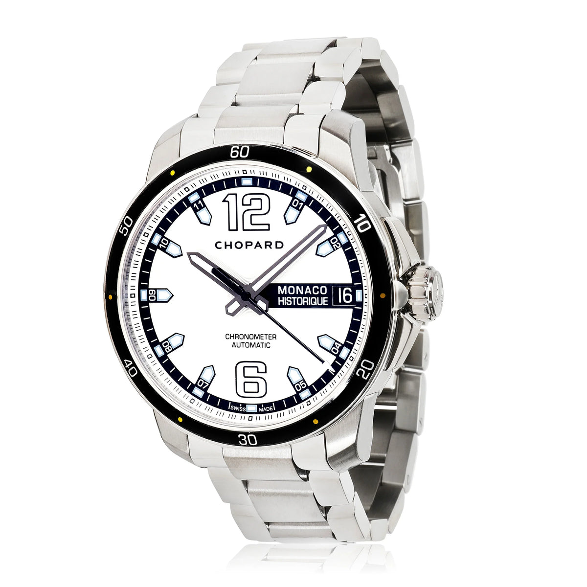 Chopard Pre-Owned Monaco Men's Watch SS/Titanium Historique in 158568-3003