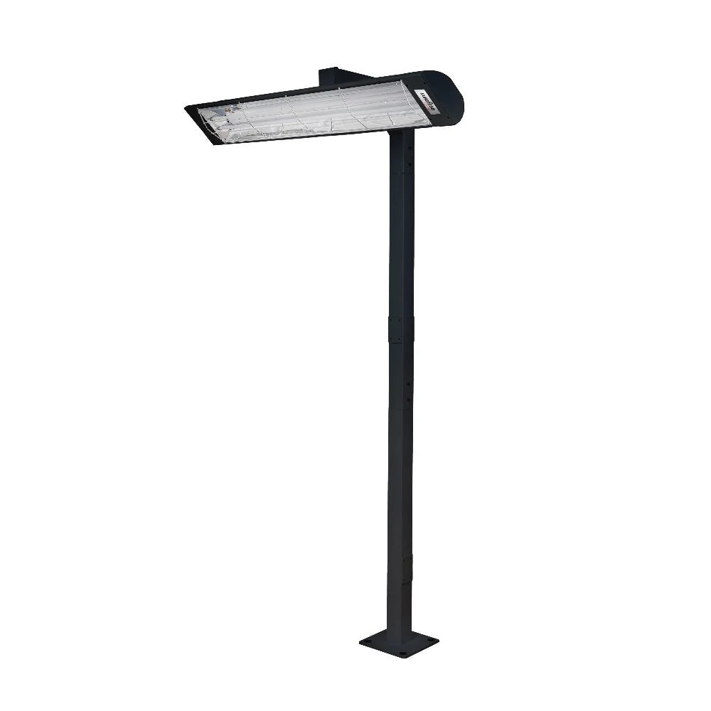 8ft Pole Finish-EF6108PMB Innova-EF60 Mount-Black Single