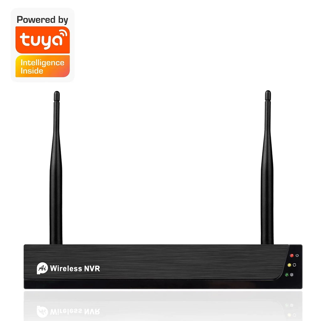 Hard No 8CH Motion NVR CCTV Wireless System, Night with Indoor Tuya 1080P MIXFEER Vision, + Camera Access, Smart Outdoor Cameras 2.0MP 8PCS IP Alert, App Drive 1080P 1080P Remote 8Channel