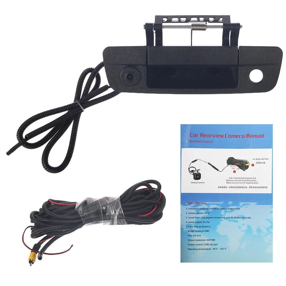 Enhanced 1500/2500/3500 View Vehicle Camera Safety Dodge 2010-2019 for Ram High Rear Quality