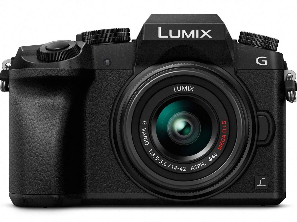 Bundle LUMIX Digital Mirrorless DMC-G7WK PANASONIC Camera G7 Dual Lens 4K