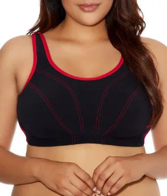 Womens Wire-Free Mid-Impact Bra Sports Style-GD6910 Goddess