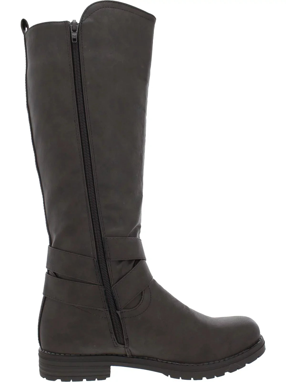 Leather Shoes G.C. Tall Knee-High Womens Faux Boots