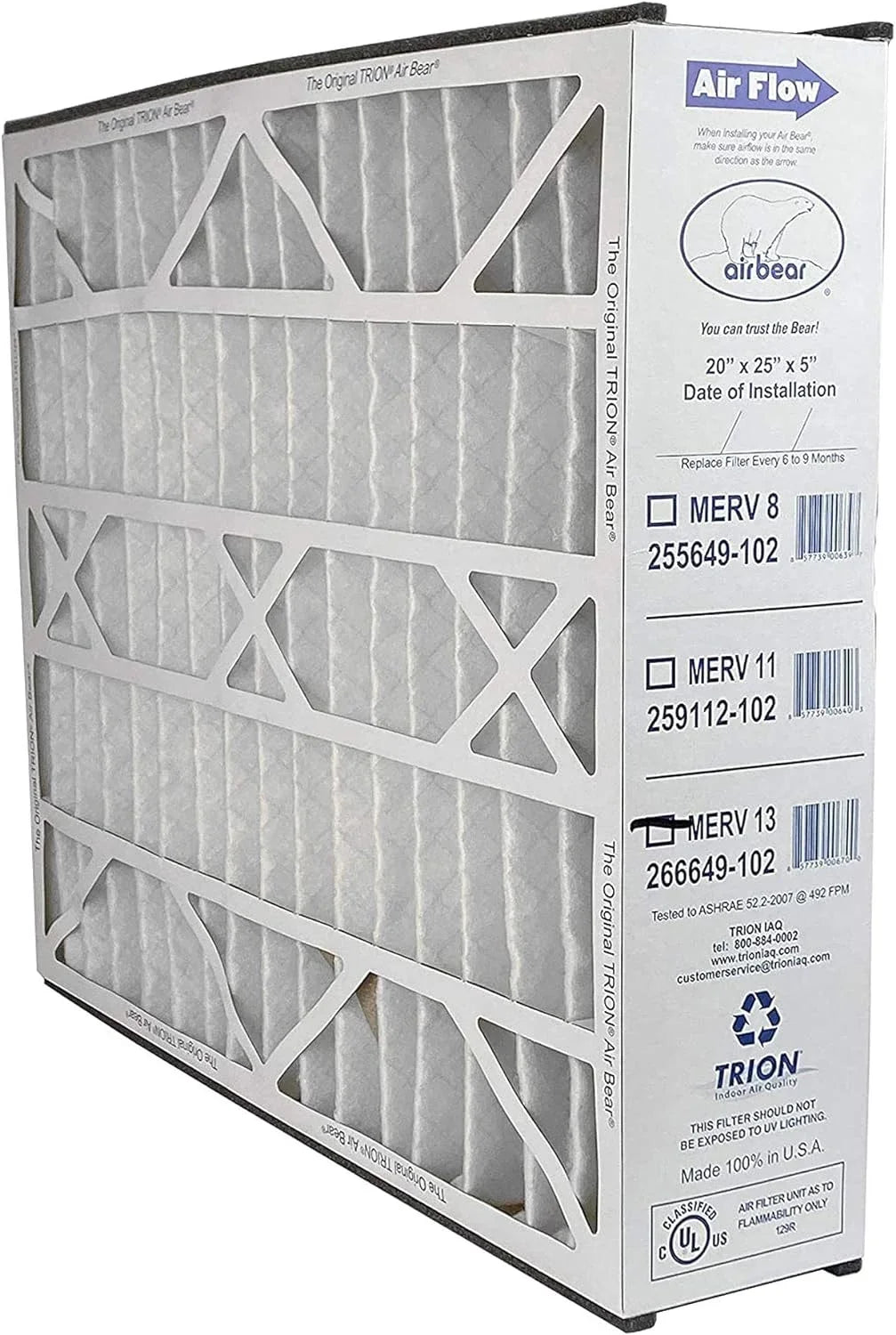 Pack Purifier Cleaner Replacement for Purification Trion Filter atmospheric atmospheric